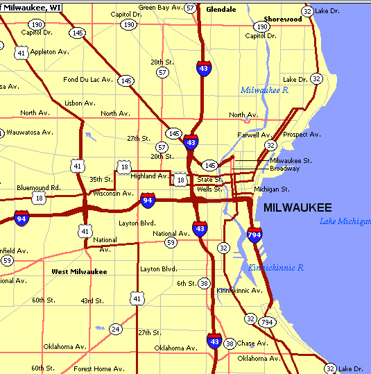 i-43 milwuakkee