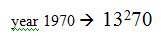 year 1970 1370